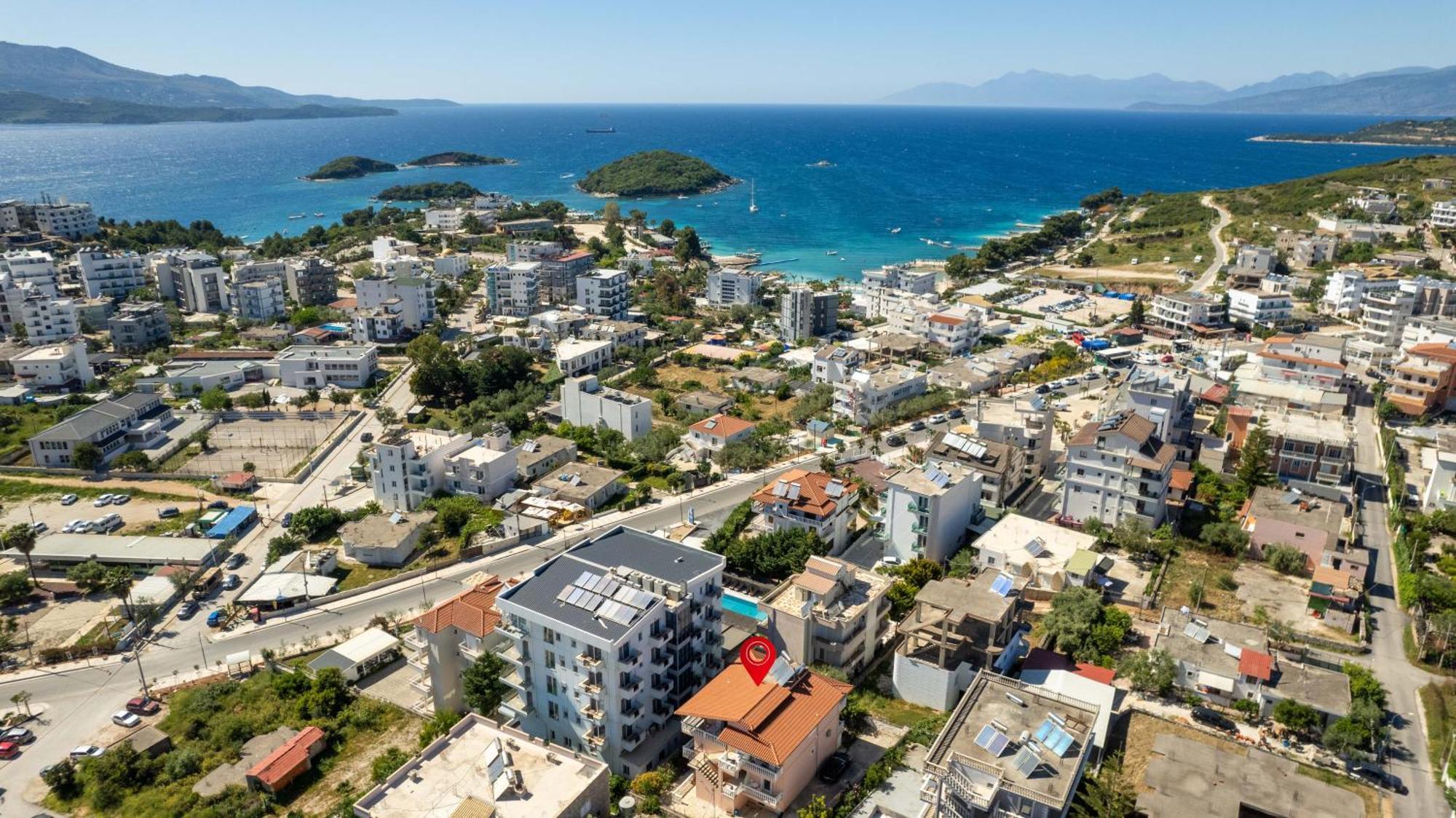 Villa Sunny Ksamil Eksteriør billede